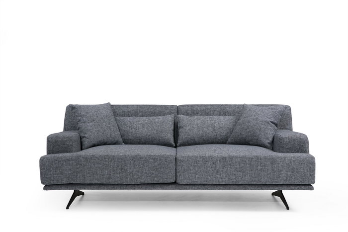 Atelier Del Sofa Bentley Sofá de 2 plazas Gris